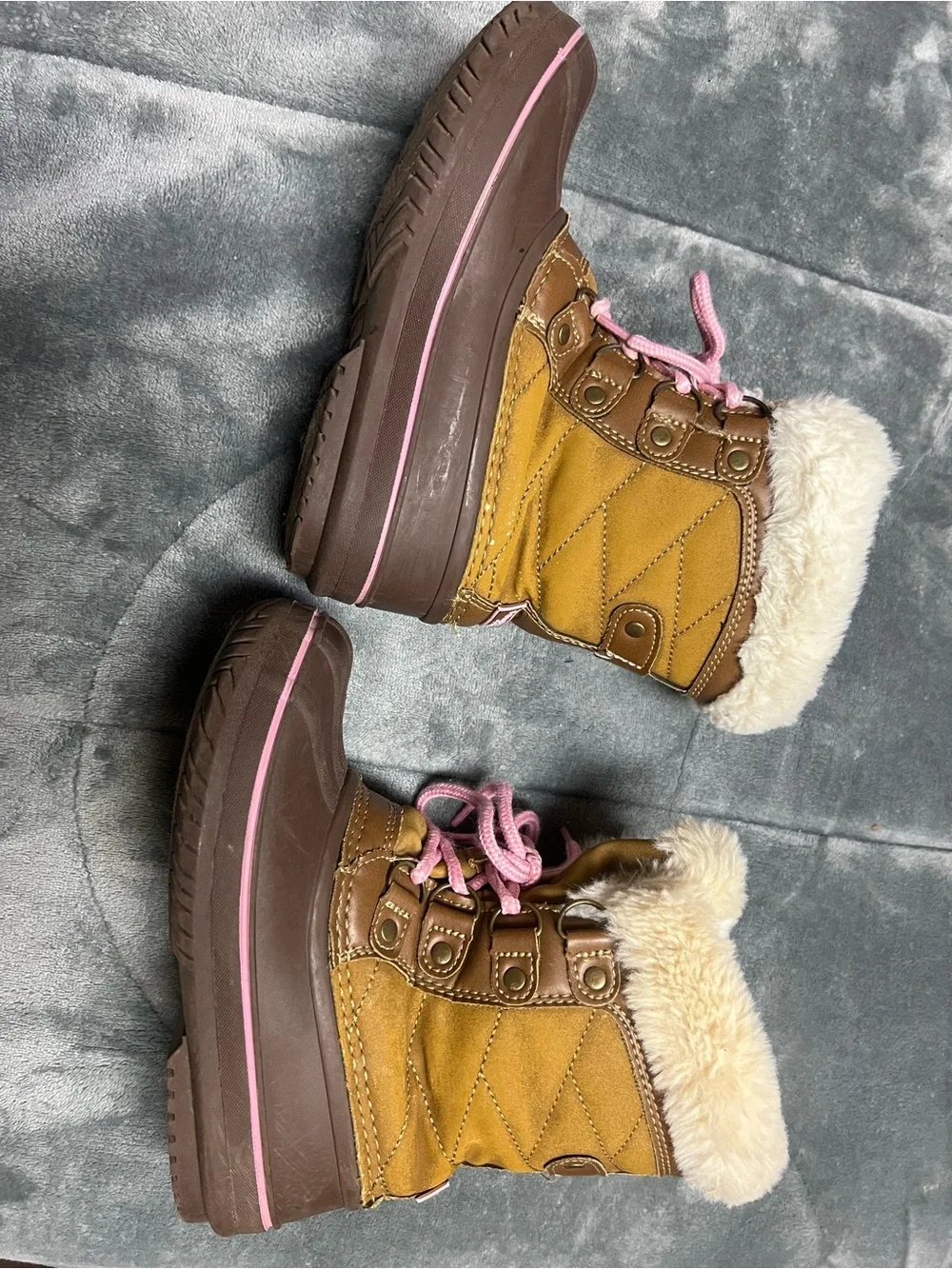 London Fog cozy brown